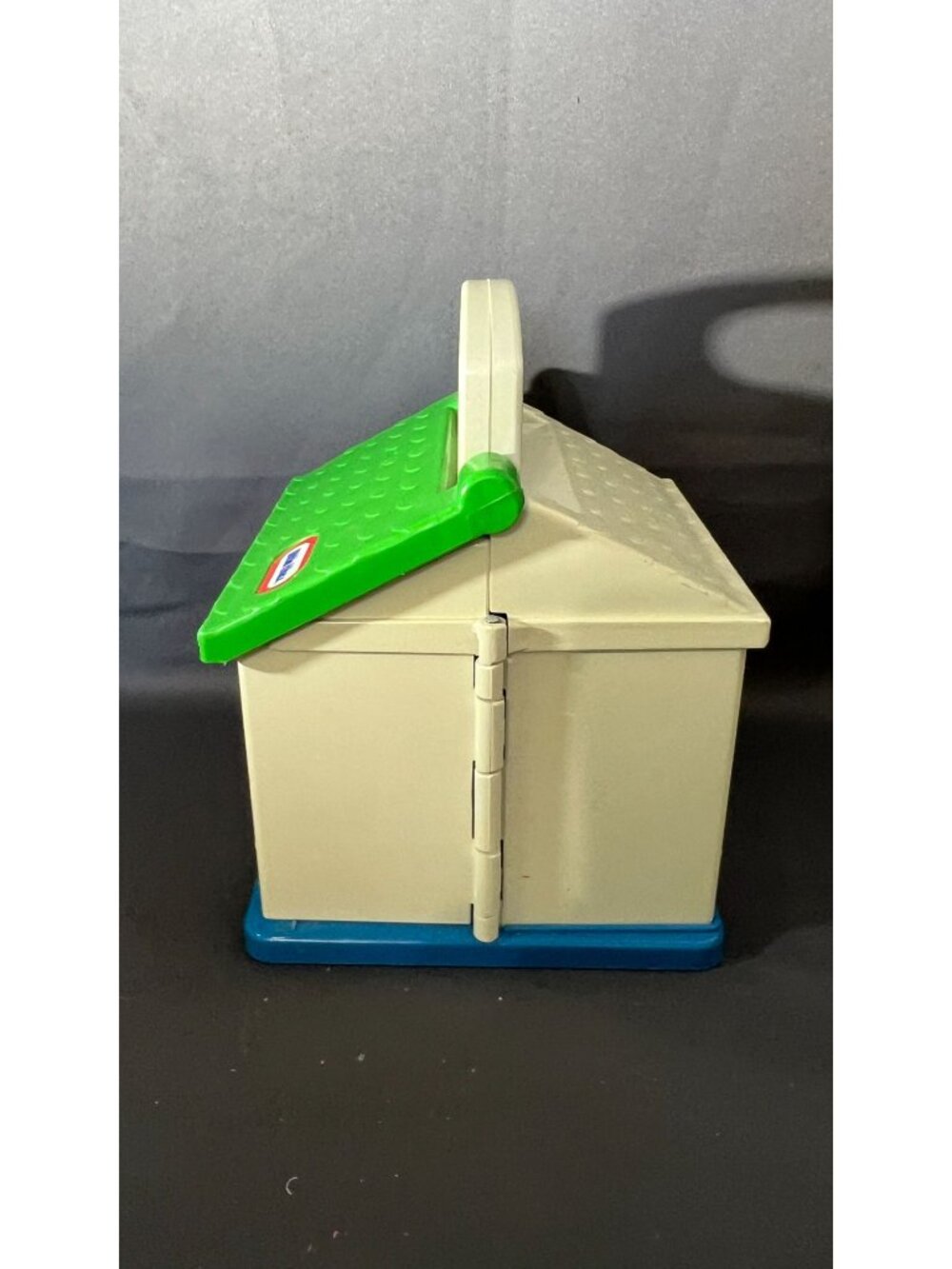 Little Tikes Dollhouse Carry Along Playset Green Roof Vintage - Picture 4 of 10